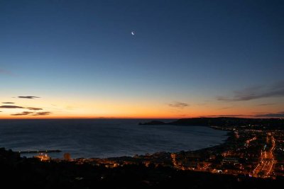 Sun and moon