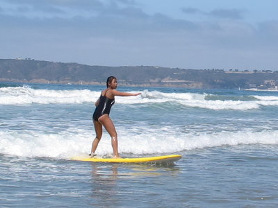 The start of the trick sequence