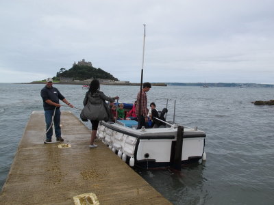 Boat to St Michael's Mount