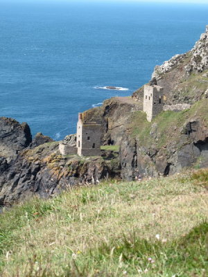 Cornish tin mine north of Cape Cornwall