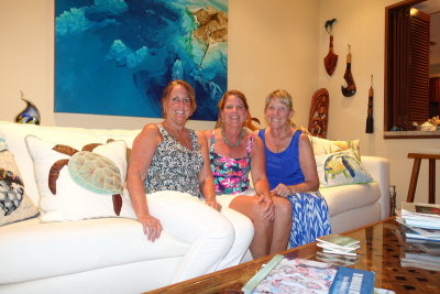 Three sisters: Janet, Stacey and Sharon