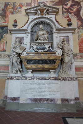 Florence: Santa Croce. Galileo's grave
