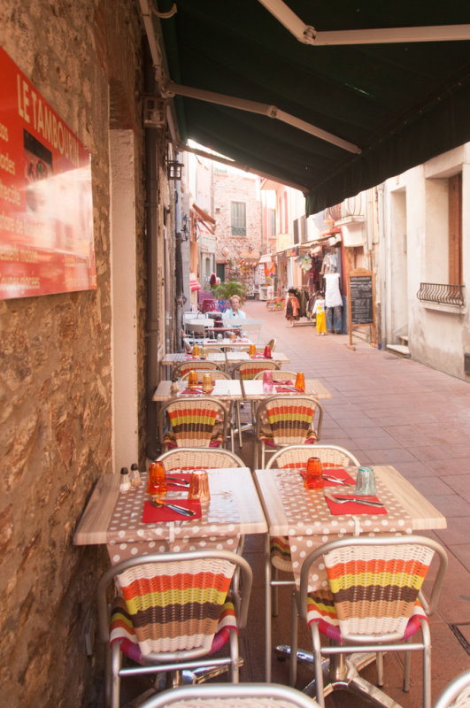 Resto terrasse  Collioure