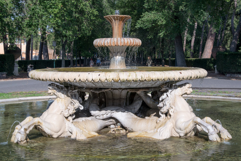 Fontaine des Jardins de la Villa Borghese / Fontana di Villa Borghese