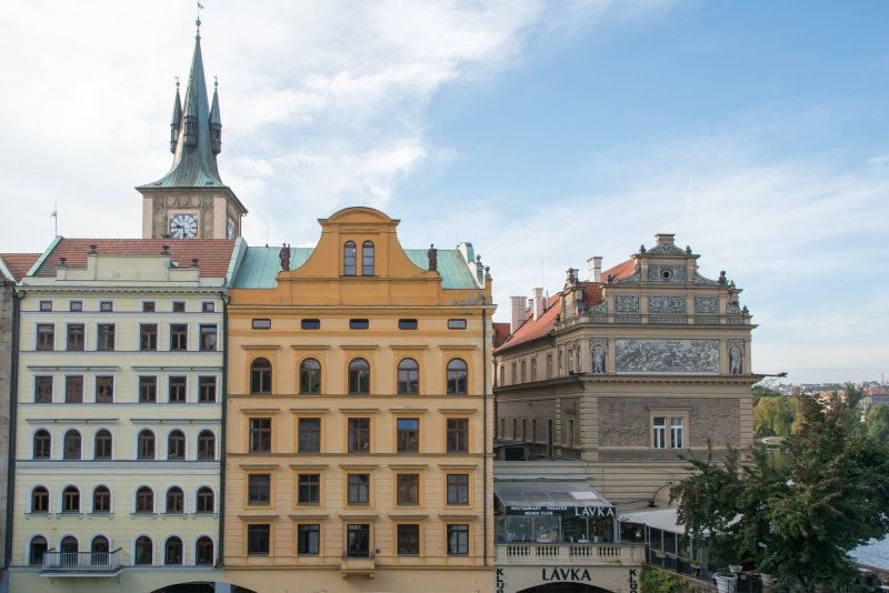 Architecture typique de Prague / Prague's typical architecture