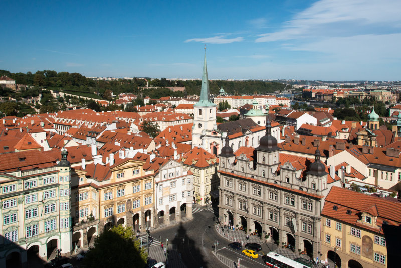 Architecture typique de Prague / Prague's typical architecture