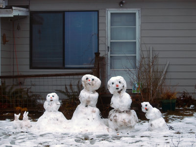 The Snowman Family