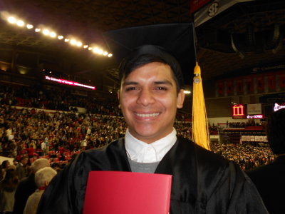 Ricky Mora Gollege Graduation 2013