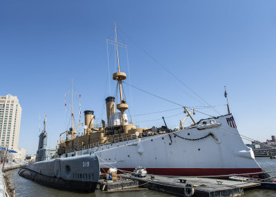 USS Becuna &  USS Olympia