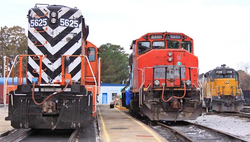 Power at the ATN yard at Gasden, Al 
