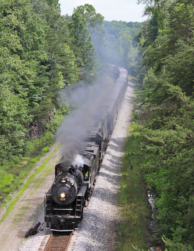 Smoking through the cut at Wiborg 