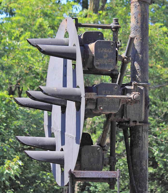 The Eastbound PRR Posistion Light signals at Portage 