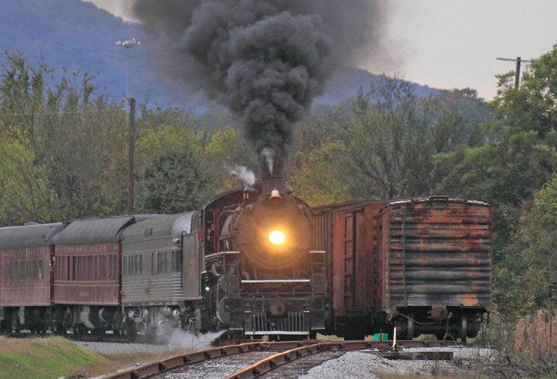 Late evening on the East Chattanooga Belt Line 