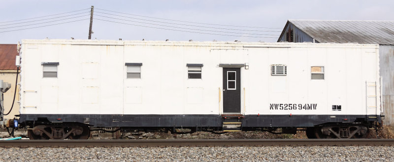 NS Camp Cars on train 944 at Lawrenceburg