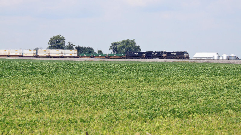 Southbound intermodal 215 near Campbellstown