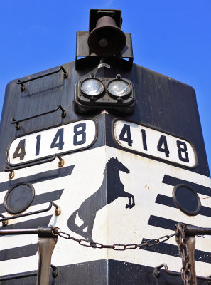 NS 4148 lives out her last days in work train service, waiting for the end of a 42 year career 