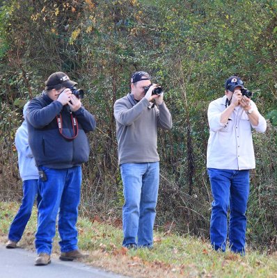 Emmett, Mike and Paul take aim at Rising Fawn 