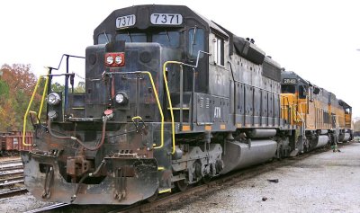 ATN 7371 (ex-SP 8466/  7371) at Gasden, Alabama