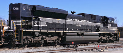 NYC 1066 catches its breath for a few minutes at Danville, waiting on a fuel truck to arrive