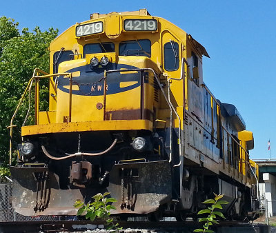 Nashville & Eastern B23-7 #4219 at Nashville