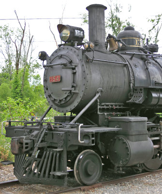 Southern Railway 154 on the K&HR at Marbledale, TN