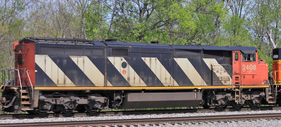 CN 2408 on NS 289 at Waddy