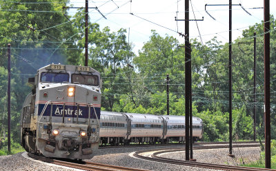 The Eastbound Pennsylvanian at Gap, Pa