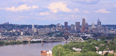 The Cincinnati  Skyline 
