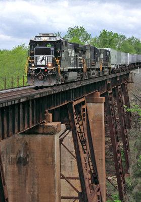 Northbound 216 crosses Eagle Creek near Sadieville 