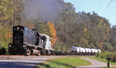 The HRC brings the daily interchange from Oak Ridge, TN up to the NS interchange at Blair
