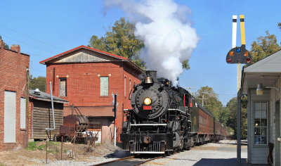 4501 passes the C&C depot in downtown Lafayette, Ga 