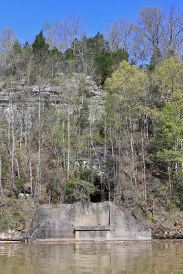 South end of CNO&TP tunnel #4 as seen from Lake Cumberland 