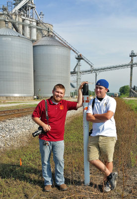 Alex and Gage at Kokomo Grain on the LIRC  