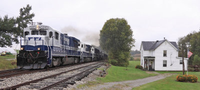 A cloudy day at Flemingsburg Junction 
