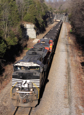 TVA coal train 894 at Kings Mountain 