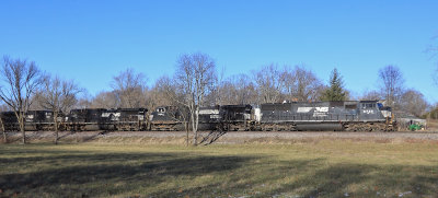 167 comes through the Benson Creek dip at Avenstoke late in the day 