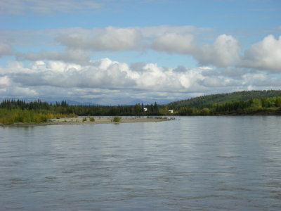 river - looking upstream