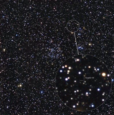 NGC 6811 and Keppler 66