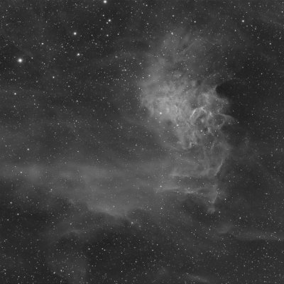 IC405: The Flaming Star Nebula