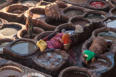 Fez Tannery #8