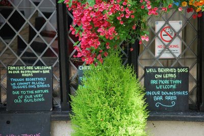 Humorous Pub Sign, Devon 4357