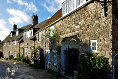 Corfe Castle Village 4294