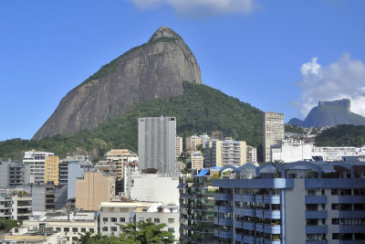The Gavea Stone, viewed from the back balcony !