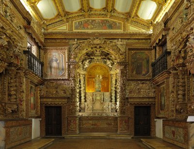 The Golden Chapel, in So Francisco Church