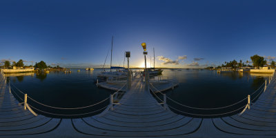 Sunset at Jacar Beach, on Rio Paraiba, State of Paraiba, Brazil