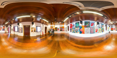 Art exhibition in Recife, Brazil