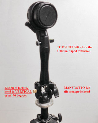 TomShot 360 vertical