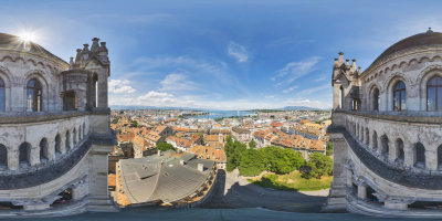 From the top of Saint-Pierre's cathedral...