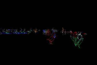 Part of the Christmas Light Display
