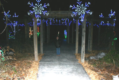 Jack in the John Mazur memorial garden